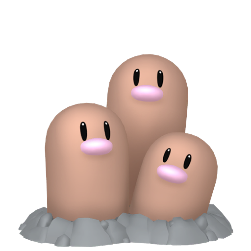 Foto do Dugtrio